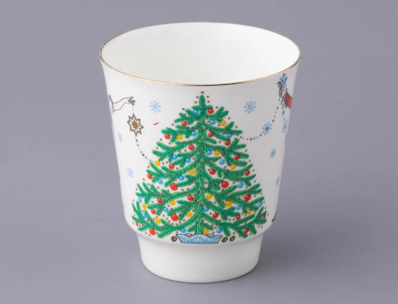 Комплект кофейный 3 предмета Щелкунчик (Майская) Императорский фарфоровый завод (ЛФЗ) 81.18006.00.1