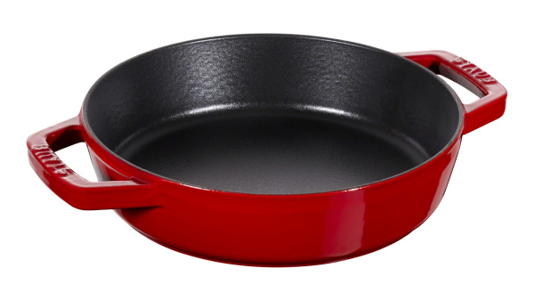 Сотейник со стеклянной крышкой, 24 см, Staub, вишневый (12722406) Сотейник со стеклянной крышкой, 24 см, Staub, вишневый (12722406)
