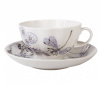 Чашка с блюдцем чайная Шепот стрекозы (Тюльпан) 250 мл Императорский фарфоровый завод (ЛФЗ) 81.13633.00.1