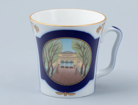 Бокал с Блюдцем Ленинградский, Летний сад Петра I, 360 мл, Императорский фарфоровый завод 81.31479.00.1