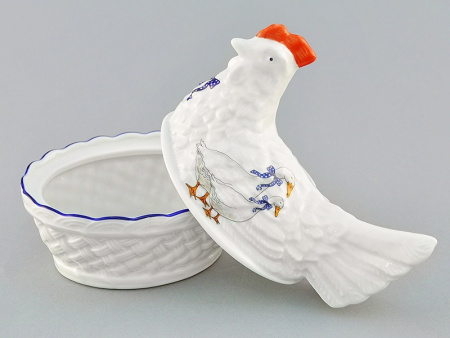 Шкатулка Курица, Гуси Мэри-Энн 18125018-0807, Leander