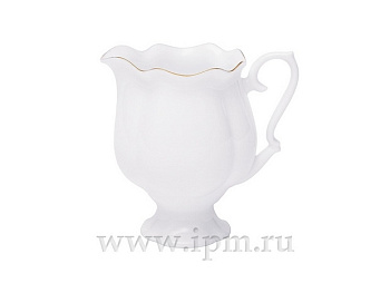 Сливочник Золотая лента (Наташа) 320 мл, Императорский фарфоровый завод (ЛФЗ) 80.05472.00.1