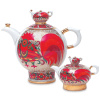 Комплект чайников Красный петух (Семейный), Императорский фарфоровый завод (ЛФЗ) 81.10357.00.1