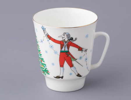 Комплект кофейный 3 предмета Щелкунчик (Майская) Императорский фарфоровый завод (ЛФЗ) 81.18006.00.1