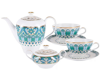 Сервиз чайный Готика 14 предметов (Грация), Императорский фарфоровый завод (ЛФЗ) 81.28325.00.1