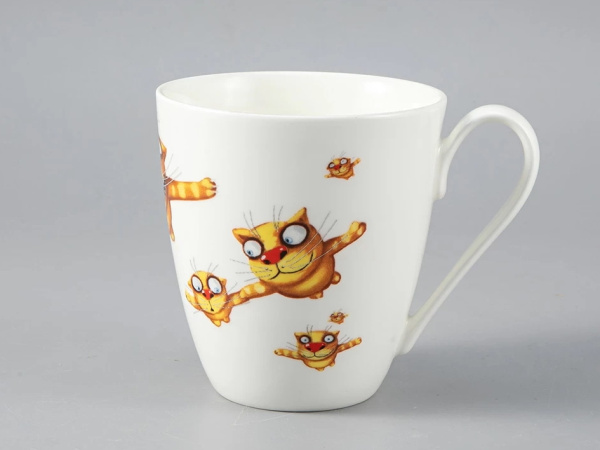 Подарочный набор ИФЗ Бокал 450 мл Вариации Вася Ложкин. Вечерний полет, Императорский фарфоровый завод 81.29342.00.1