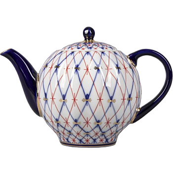 Чайник заварочный 600 мл Сетка 1950 (Тюльпан), Императорский фарфоровый завод (ИФЗ) 80.42350.00.1
