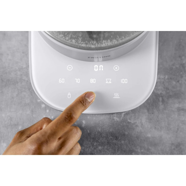 Чайник электрический 1,7 л, стеклянный, белый ZWILLING Enfinigy, Zwilling J.A. Henckels (53102-500) Чайник электрический 1,7 л, стеклянный, белый ZWILLING Enfinigy, Zwilling J.A. Henckels (53102-500)