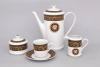Кофейный сервиз 6 персон 15 предметов, Сабина 02160714-172B, Leander