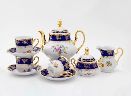 Чайный сервиз 6 персон 15 предметов, Мэри-Энн 03160725-0086, Leander