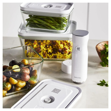 Набор стеклянных контейнеров ZWILLING Fresh&Save для вакуумного хранения, размер S/M/L, 3 штуки, Zwilling J.A. Henckels (36803-003)