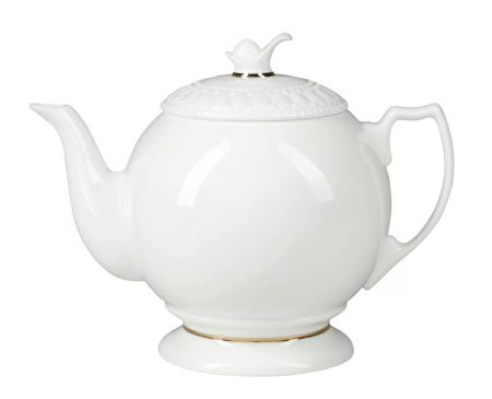 Сервиз чайный ИФЗ Золотая лента (Жемчужина) 14 предметов, Императорский фарфоровый завод (ЛФЗ) 81.26223.00.1