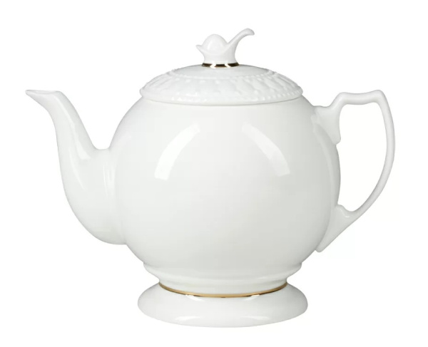 Сервиз чайный ИФЗ Золотая лента (Жемчужина) 14 предметов, Императорский фарфоровый завод (ЛФЗ) 81.26223.00.1