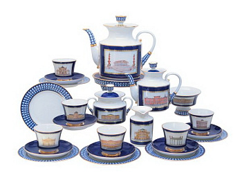 Сервиз чайный Классика Петербурга 20 предметов (Банкетная), Императорский фарфоровый завод 81.25120.00.1