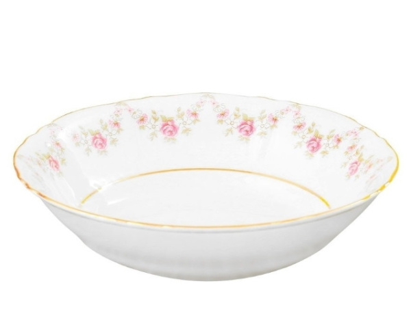 Набор салатников 7 предметов на 6 персон (23+13 см), Мелкие цветы Соната 07161417-0158, Leander