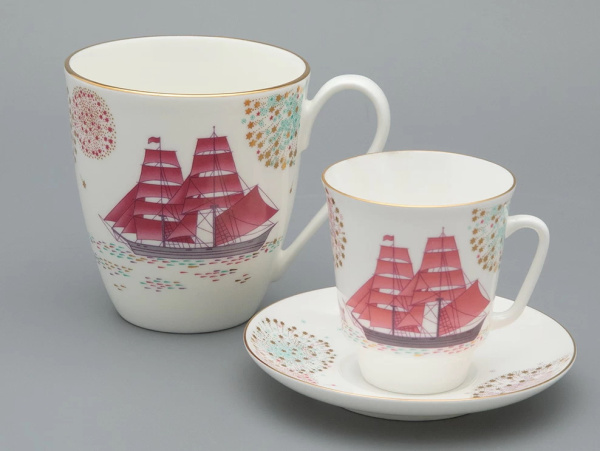 Бокал ИФЗ 430 мл Вариации Алые паруса, Императорский фарфоровый завод 80.05043.00.1