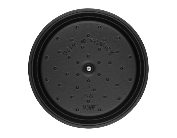 Кокот круглый 28 см 6,7 л, черный, Staub La Cocotte (1102825) Кокот круглый 28 см 6,7 л, черный, Staub La Cocotte (1102825)