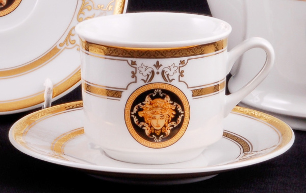 Чайный сервиз 6 персон 15 предметов, Сабина 02160725-A126, Leander