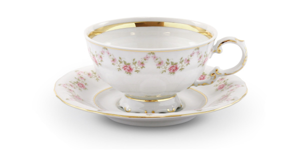 Чайный сервиз 6 персон 15 предметов, Мелкие цветы Соната 07160725-0158, Leander