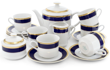 Чайный сервиз 6 персон 15 предметов, Сабина 02160725-0767, Leander