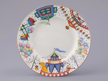 Комплект кофейный 3 предмета Петрушка (Майская) Императорский фарфоровый завод (ИФЗ) 81.17662.00.1