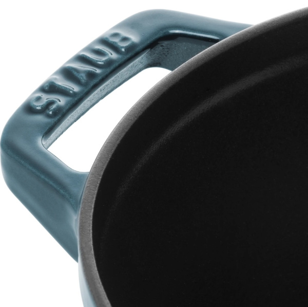 Кокот круглый STAUB La Cocotte 24 см, 4,25 л, морская волна (14522437) Кокот круглый STAUB La Cocotte 24 см, 4,25 л, морская волна (14522437)