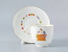 Чашка с блюдцем кофейная 180 мл, Кулич и Пасха (Ландыш), Императорский фарфоровый завод (ИФЗ) 81.23094.00.1