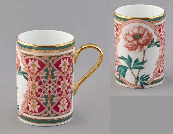 Бокал ИФЗ Дивный Пион (форма Соло) 400 мл, в подарочной упаковке, Императорский фарфоровый завод 81.32714.00.1