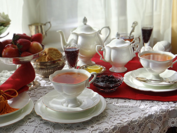 Сервиз чайный ИФЗ Золотая лента (Наташа) 20 предметов, Императорский фарфоровый завод, 81.20920.00.1