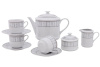 Чайный сервиз 6 персон 15 предметов, Сабина 02160725-1013, Leander