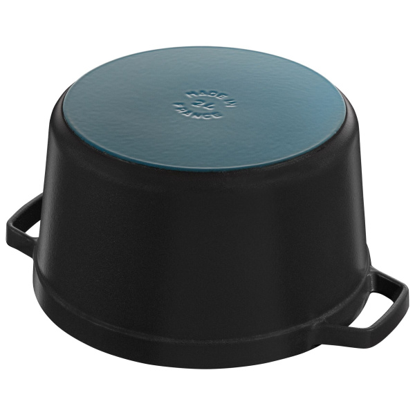Кокот круглый высокий 24 см 4,7 л, черный, Staub La Cocotte (12502423) Кокот круглый высокий 24 см 4,7 л, черный, Staub La Cocotte (12502423)