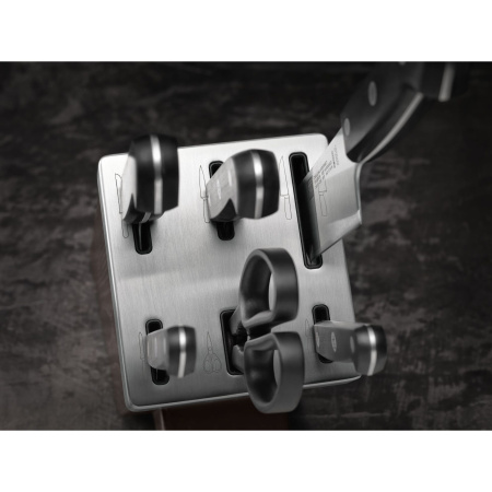 Набор ножей 7 предметов в подставке с заточкой Zwilling Gourmet, Zwilling J.A. Henckels (36133-000)