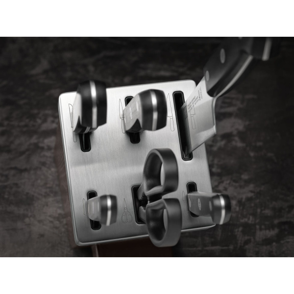 Набор ножей 7 предметов в подставке с заточкой Zwilling Gourmet, Zwilling J.A. Henckels (36133-000) Набор ножей 7 предметов в подставке с заточкой Zwilling Gourmet, Zwilling J.A. Henckels (36133-000)