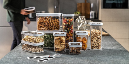 Контейнер пластиковый ZWILLING Cube для вакуумного хранения, прозрачный, 4S, 1.7 л, Zwilling J.A. Henckels (1025125)