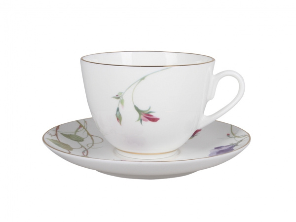 Сервиз чайный ИФЗ Цветущий горошек (Весенняя 2) 20 предметов, Императорский фарфоровый завод (ЛФЗ) 81.25575.00.1