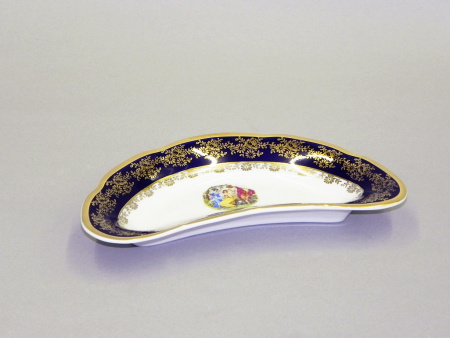 Блюдо для костей 24,5 см Мадонна кобальт, Мэри Энн 03114913-0179, Leander