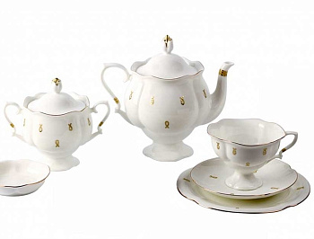 Сервиз чайный ИФЗ Петельки (Наташа) 20 предметов, Императорский фарфоровый завод (ЛФЗ) 81.20924.00.1