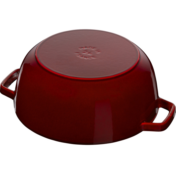Кокот STAUB Лилия 26 см, 4,9 л, гранатовый (11212687) Кокот STAUB Лилия 26 см, 4,9 л, гранатовый (11212687)