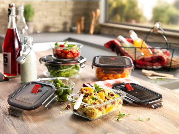 Стеклянный контейнер, квадратный 17,5 см, 1100 мл, ZWILLING Gusto, Zwilling J.A. Henckels (39506-006) Стеклянный контейнер, квадратный 17,5 см, 1100 мл, ZWILLING Gusto, Zwilling J.A. Henckels (39506-006)