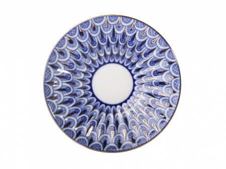 Чашка с блюдцем чайная Незабудка (Лучистая) 235 мл Императорский фарфоровый завод (ЛФЗ) 81.10305.00.1