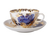 Чашка с блюдцем чайная Золотой сад (Тюльпан) 250 мл Императорский фарфоровый завод (ЛФЗ) 81.10006.00.1