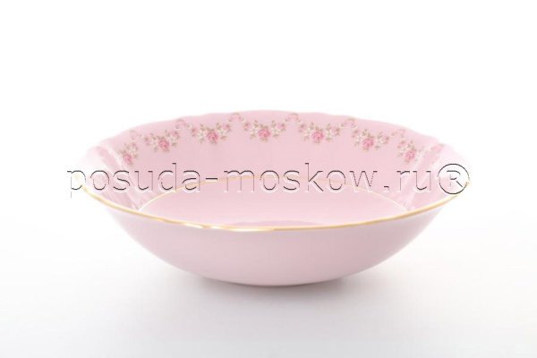 Столовый сервиз на 6 персон 25 предметов, Мелкие цветы, Розовый фарфор Соната 07262011-0158, Leander Столовый сервиз на 6 персон 25 предметов, Мелкие цветы, Розовый фарфор Соната 07262011-0158, Leander