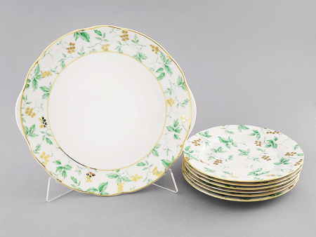 Сервиз для торта 7 предметов с тарелками 19 см, Мэри Энн 03161019-1381, Leander