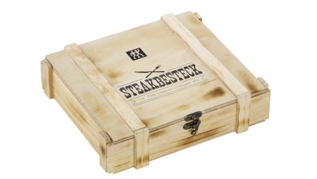 Набор стейковый на 6 персон 12 предметов в деревянной коробке, Zwilling Steak Zwilling J.A. Henckels (07150-359)