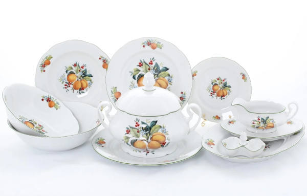 Столовый сервиз на 6 персон 26 предметов, Абрикосы Мэри-Энн 03162011-2409, Leander Столовый сервиз на 6 персон 26 предметов, Абрикосы Мэри-Энн 03162011-2409, Leander