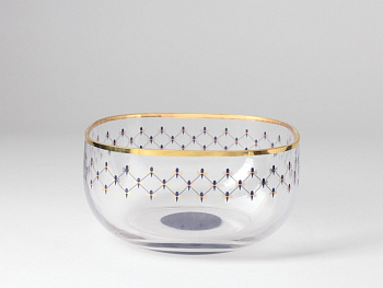 Салатник 17,7х17,7 см Кобальтовая сетка, Императорский фарфоровый завод (ЛФЗ) 14.01057.07