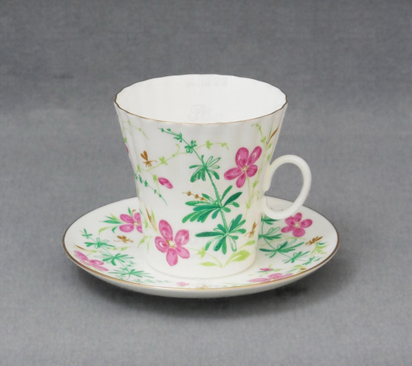 Чашка с блюдцем кофейная Комарики (Одуванчик) 175 мл, Императорский фарфоровый завод (ЛФЗ) 81.13744.00.1