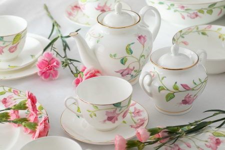 Чашка с блюдцем чайная ИФЗ Сад мечты (Весенняя 2) 250 мл, Императорский фарфоровый завод 81.30688.00.1