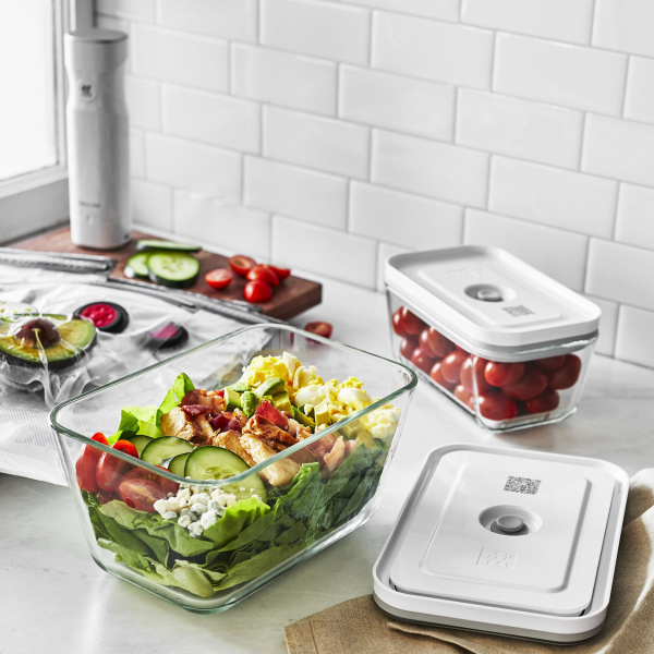 Контейнер стеклянный для вакуумного хранения, размер L, 1600 мл ZWILLING Fresh&Save, Zwilling J.A. Henckels (36803-300)