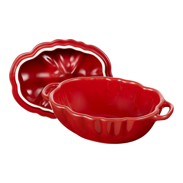 Кокот мини Помидор 19 см 0,5 л, Staub Ceramic, вишневый (40511-855) Кокот мини Помидор 19 см 0,5 л, Staub Ceramic, вишневый (40511-855)